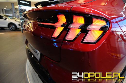 Opolski salon Forda zaprezentował elektrycznego Mustanga