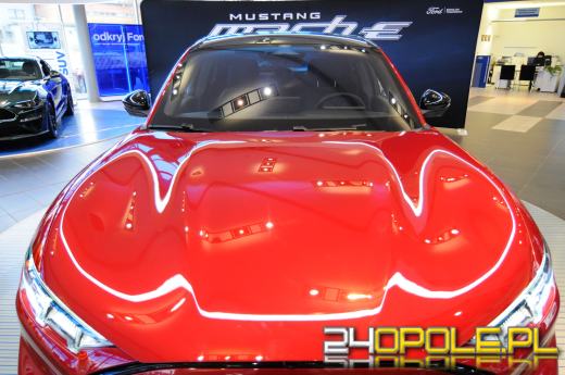 Opolski salon Forda zaprezentował elektrycznego Mustanga