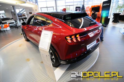 Opolski salon Forda zaprezentował elektrycznego Mustanga