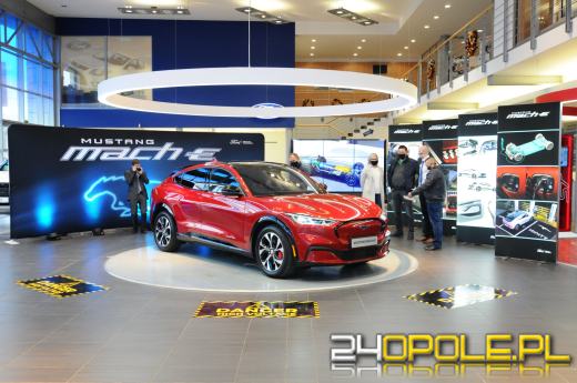 Opolski salon Forda zaprezentował elektrycznego Mustanga