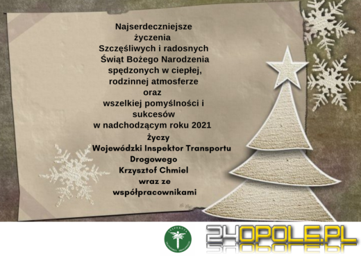 Życzenia świąteczne dla czytelników portalu 24opole.pl