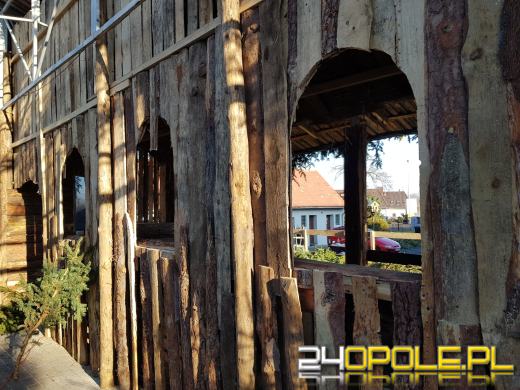 Szopka w Opolu-Szczepanowicach "rośnie". Tradycja ma już 22 lata!