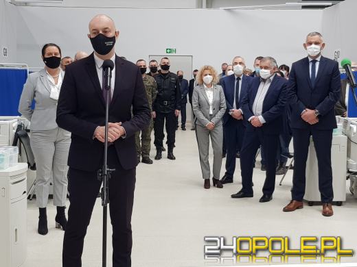 Szpital Tymczasowy gotowy na przyjęcie pacjentów 