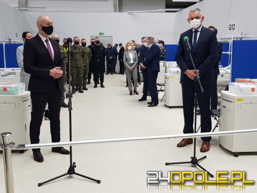 Szpital Tymczasowy gotowy na przyjęcie pacjentów 