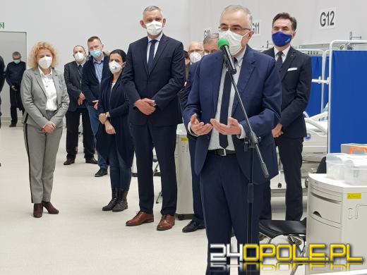 Szpital Tymczasowy gotowy na przyjęcie pacjentów 