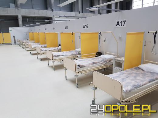 Szpital Tymczasowy gotowy na przyjęcie pacjentów 