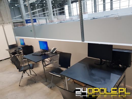 Szpital Tymczasowy gotowy na przyjęcie pacjentów 