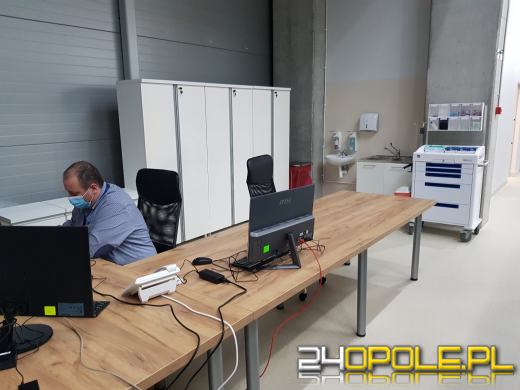 Szpital Tymczasowy gotowy na przyjęcie pacjentów 
