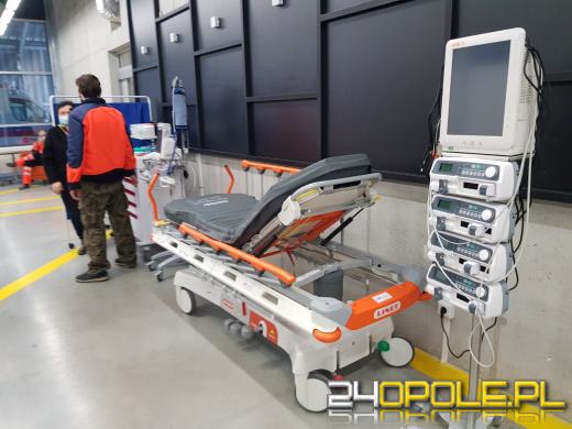 Szpital Tymczasowy gotowy na przyjęcie pacjentów 