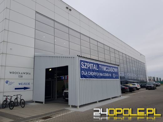 Szpital Tymczasowy gotowy na przyjęcie pacjentów 