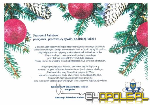 Życzenia świąteczne dla czytelników portalu 24opole.pl