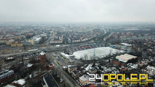 Kolejny miesiąc budowy Parku Sportu. Teren wokół nabiera barw