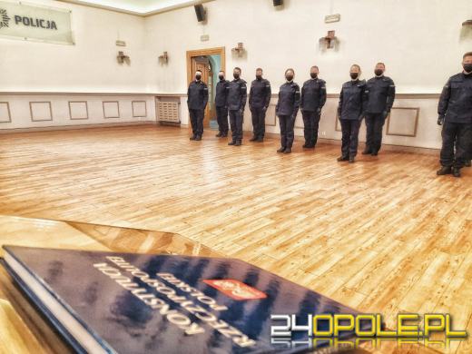 Szeregi opolskiej Policji zasiliło 38 kolejnych policjantów