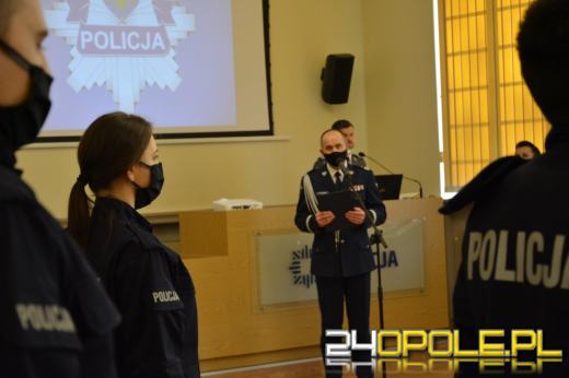 Szeregi opolskiej Policji zasiliło 38 kolejnych policjantów