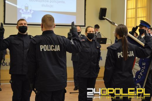 Szeregi opolskiej Policji zasiliło 38 kolejnych policjantów