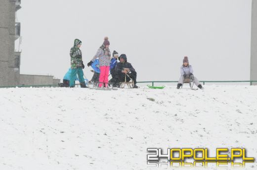 Dzieci doczekały się zimy! Park AK pełen śnieżnych bałwanów