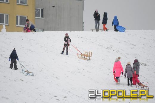 Dzieci doczekały się zimy! Park AK pełen śnieżnych bałwanów
