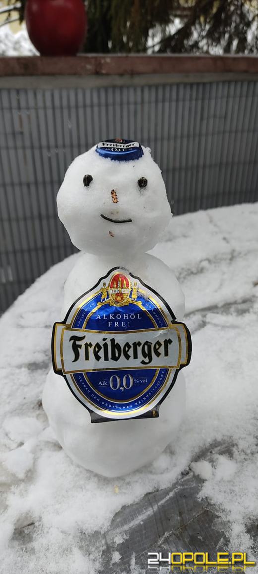 Opolanie ulepili dziesiątki bałwanów ze śniegu