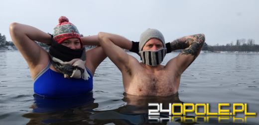 Fani morsowania doczekali się lodu na kąpielisku Bolko