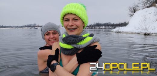 Fani morsowania doczekali się lodu na kąpielisku Bolko