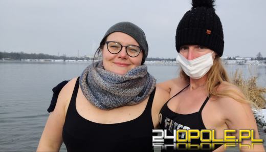 Fani morsowania doczekali się lodu na kąpielisku Bolko