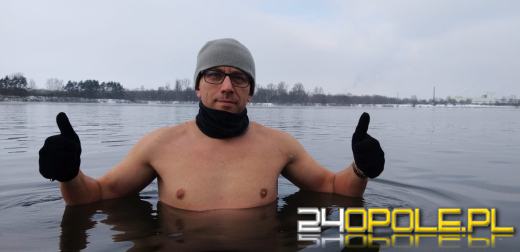 Fani morsowania doczekali się lodu na kąpielisku Bolko