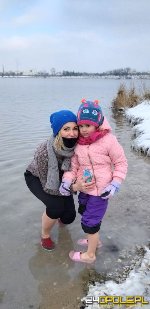 Fani morsowania doczekali się lodu na kąpielisku Bolko