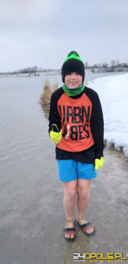 Fani morsowania doczekali się lodu na kąpielisku Bolko