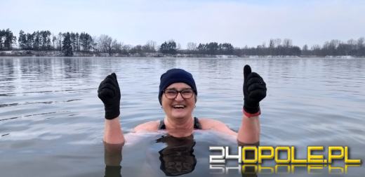 Fani morsowania doczekali się lodu na kąpielisku Bolko