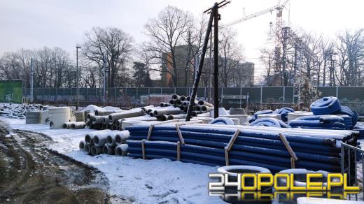 Centrum Przesiadkowe Opole Zachodnie - Rozpoczęto budowę kanalizacji