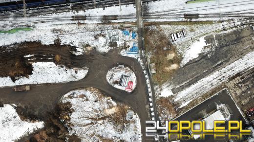 Centrum Przesiadkowe Opole Zachodnie - Rozpoczęto budowę kanalizacji