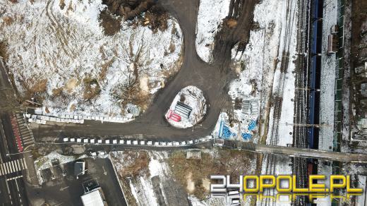 Centrum Przesiadkowe Opole Zachodnie - Rozpoczęto budowę kanalizacji