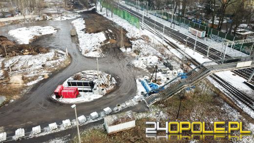 Centrum Przesiadkowe Opole Zachodnie - Rozpoczęto budowę kanalizacji