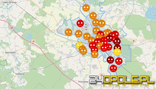 Kiepska jakość powietrza w Opolu. Wydano ostrzeżenia