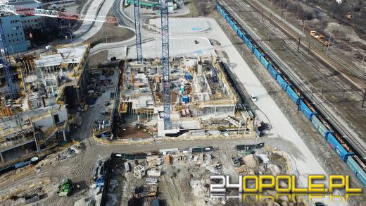 Prace przy budowie CUP idą zgodnie z harmonogramem