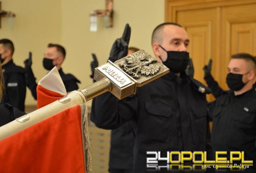 Nowi funkcjonariusze w szeregach Komendy Policji na Opolszczyźnie 