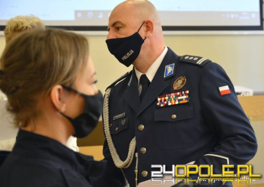 Nowi funkcjonariusze w szeregach Komendy Policji na Opolszczyźnie 