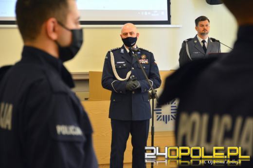 Nowi funkcjonariusze w szeregach Komendy Policji na Opolszczyźnie 