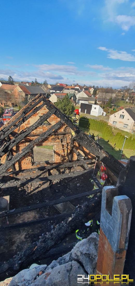 Rodzina opiekująca się synem z zespołem Downa straciła dom w pożarze