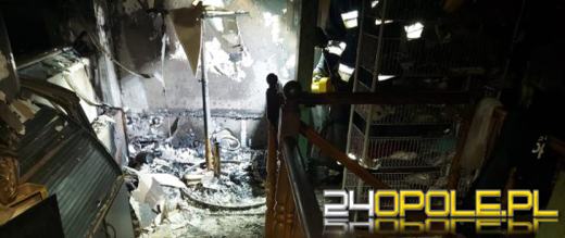 Pożar w obiekcie handlowym w Kędzierzynie-Koźlu