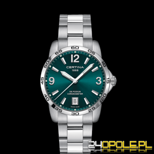 Kolor zielony modny również w zegarkach damskich i męskich