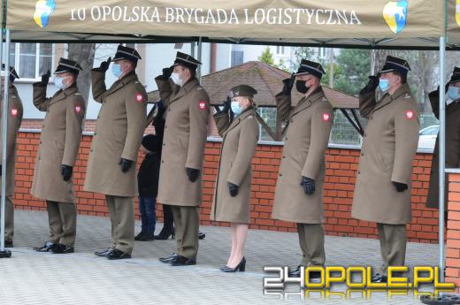 W 10 Brygadzie Logistycznej przysięgali na sztandar