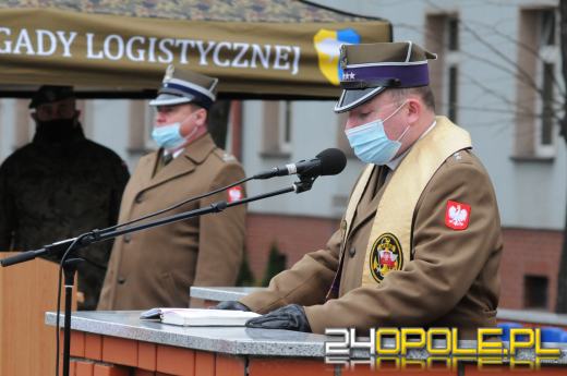 W 10 Brygadzie Logistycznej przysięgali na sztandar
