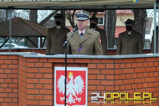 W 10 Brygadzie Logistycznej przysięgali na sztandar
