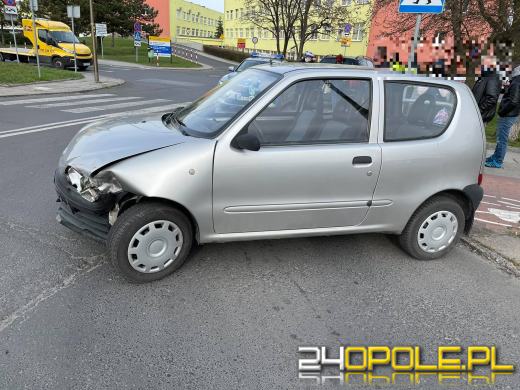 Zderzenie dwóch seicento przy Uniwersyteckim Szpitalu Klinicznym w Opolu