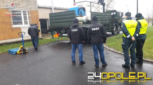 Zajęte przez KAS urządzenia z nielegalnej fabryki papierosów trafiły do opolskich szpitali