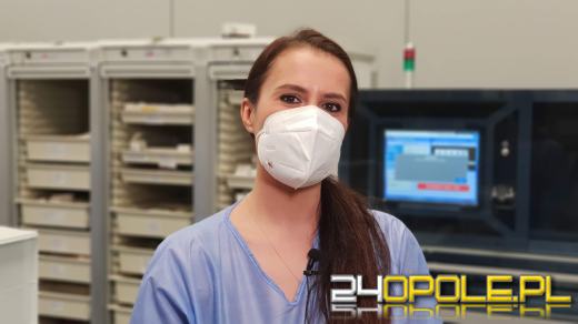 Pracownicy opowiadają, jak wygląda praca w Tymczasowym Szpitalu Covidowym w Opolu