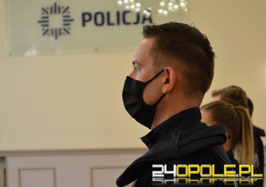 Nowi policjanci ślubowali na sztandar