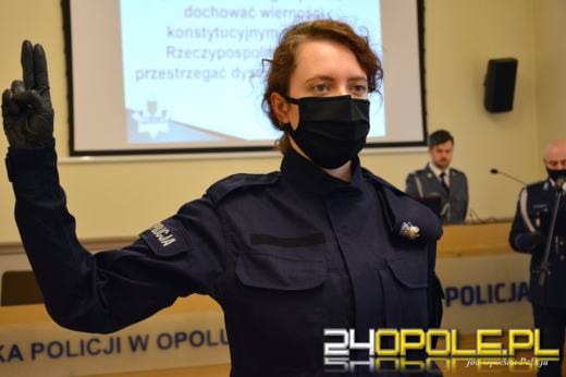 Nowi policjanci ślubowali na sztandar
