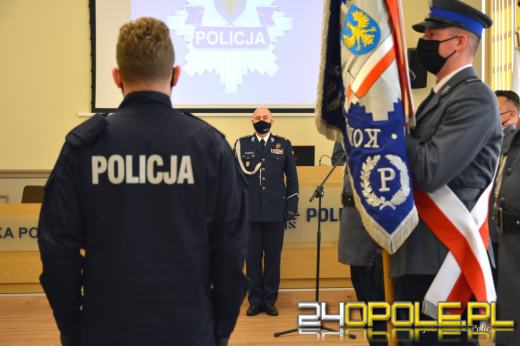 Nowi policjanci ślubowali na sztandar